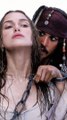 Pirates of the Caribbean Johnny Depp's awkward kiss with Keira Knightley  #facts #movies
