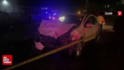İzmir'de meydana gelen feci kazada karı-koca can verdi