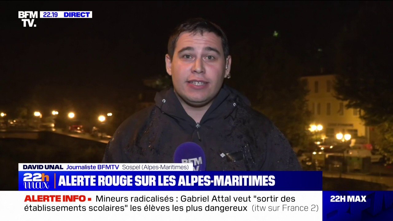 Vigilance rouge pluie-inondation dans les Alpes...