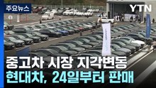 현대차·롯데도 진입...판 커지는 중고차 시장 / YTN