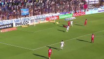 Tercer gol de Gimnasia frente a Argentinos