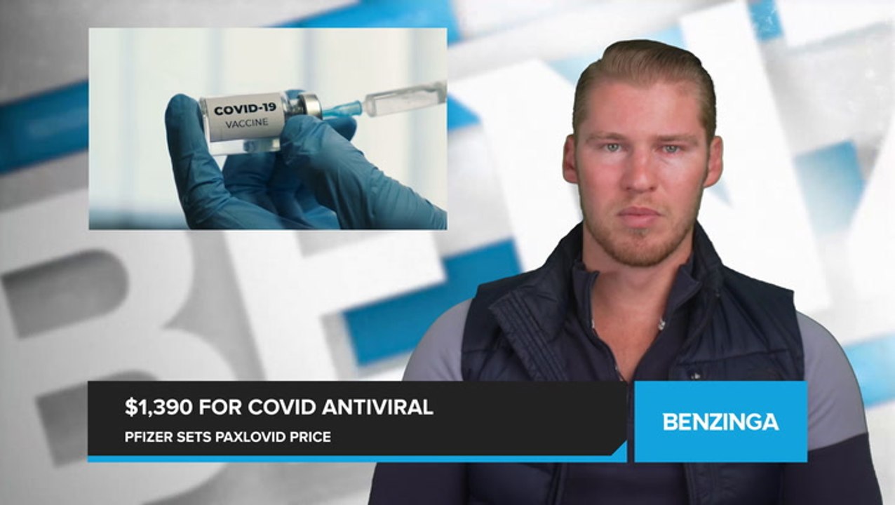 Pfizer Sets Price for Covid Antiviral Drug Paxlovid at a Staggering
