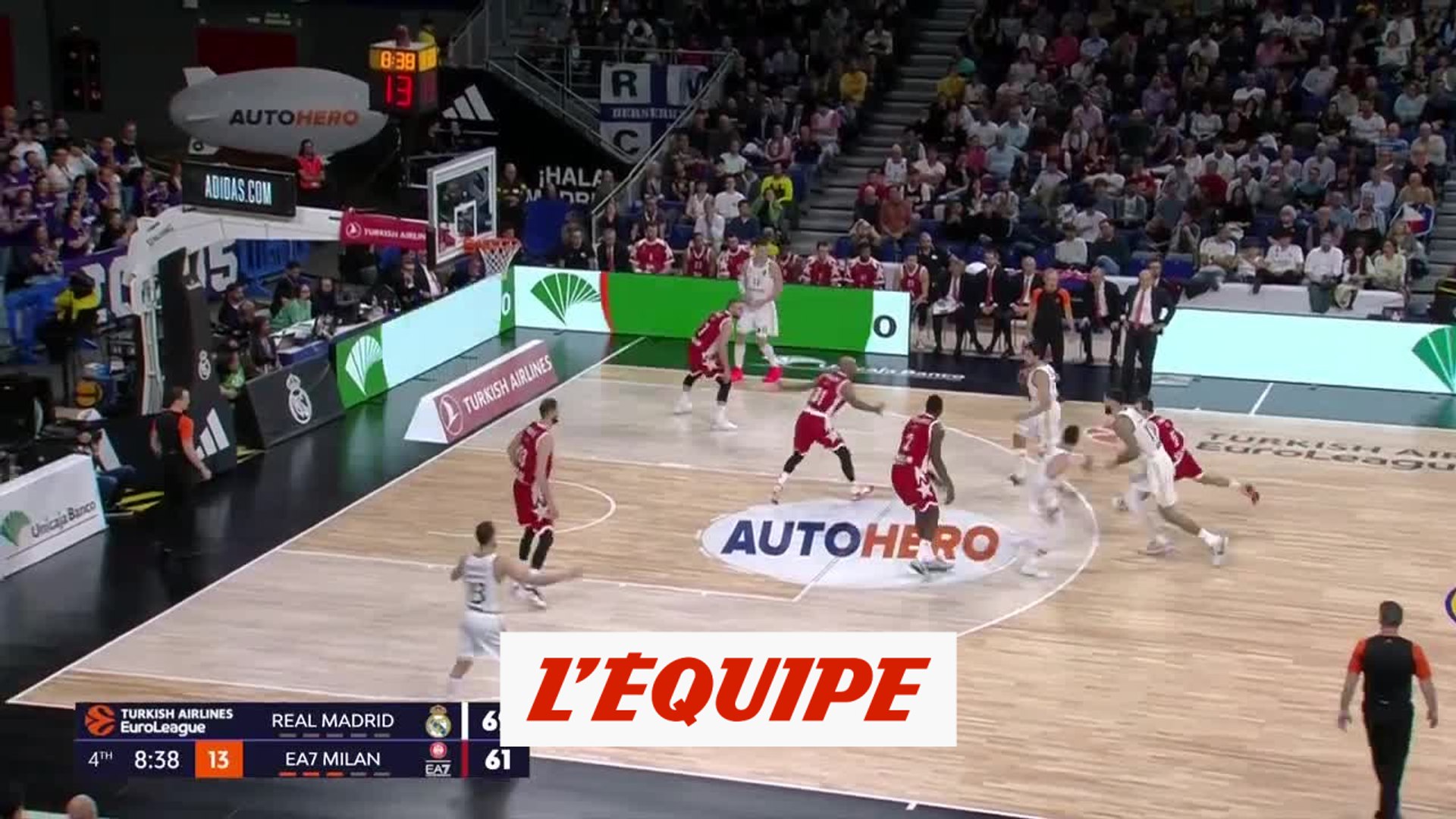 Le résumé de Real Madrid-Olimpia Milan - Basket - Euroligue (H) - Vidéo  Dailymotion