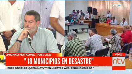 Concluye reunión de emergencia del COED por la sequía y los incendios en Santa Cruz