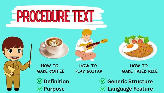 PROCEDURE TEXT_ MATERI BAHASA INGGRIS KELAS9
