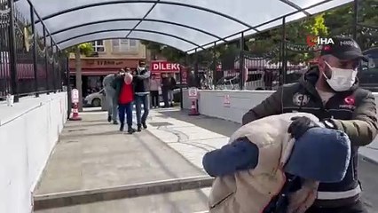 Uyuşturucu operasyonunda yakalanan 4 şüpheli adliyeye sevk edildi