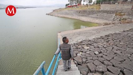 Sistema Cutzamala se encuentra en su nivel más bajo desde 1996