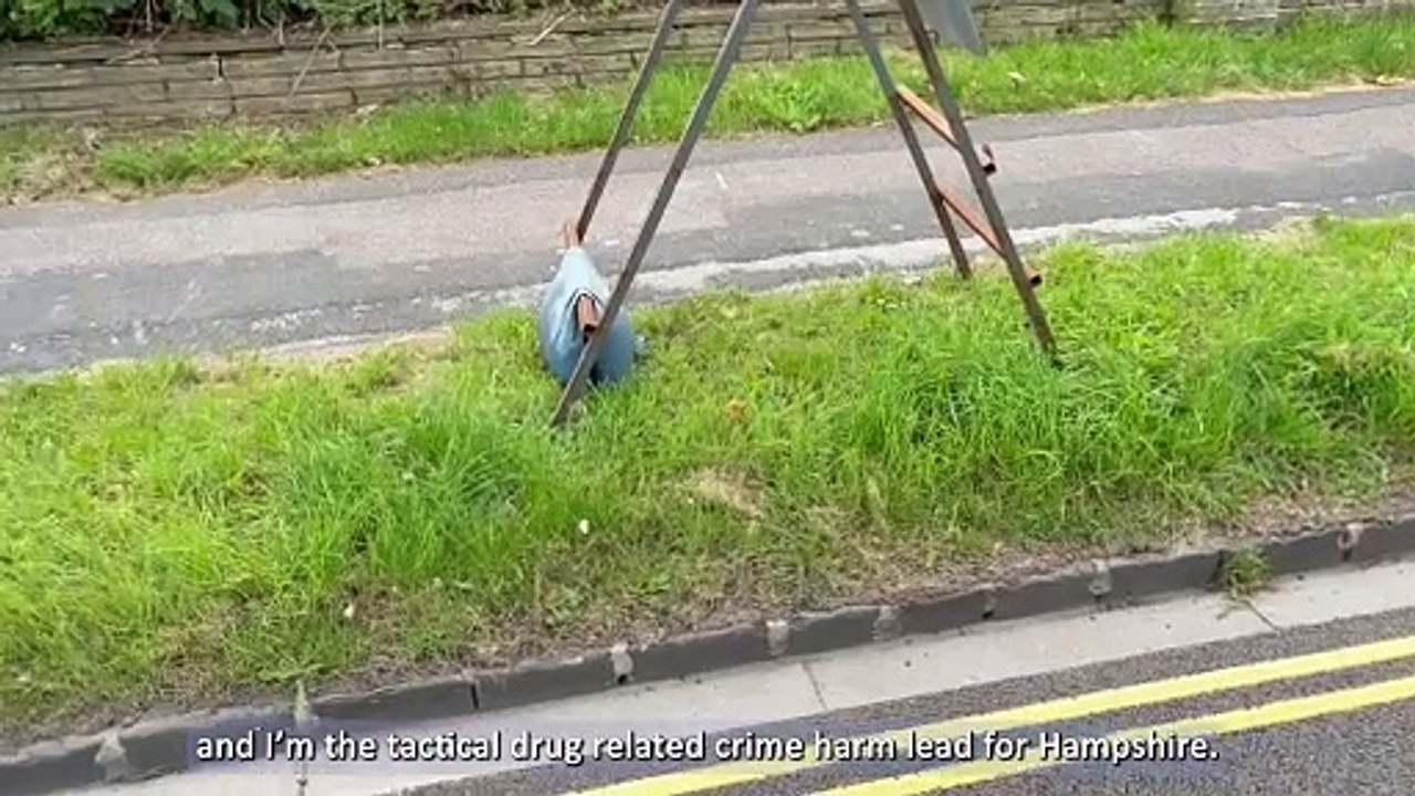 Hampshire Police crackdown on county lines drug crime