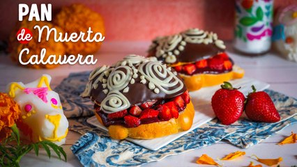 Download Video: Cómo hacer pan de muerto calavera para Día de Muertos