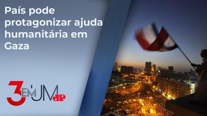 Egito convoca protestos em apoio aos palestinos