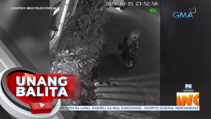 Lalaking sangkot umano sa panggigilit sa dalawang lalaki sa Imus, Cavite, nakunan sa CCTV | UB