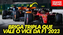 MERCEDES x FERRARI: quem a McLAREN atrapalha mais na briga pelo vice da F1 2023? | GP às 10