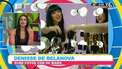 Denisse de 'Belanova' muestra quien es su mamá