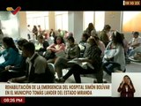 Gobierno Nacional rehabilita sala de Emergencia del Hospital Simón Bolívar del edo. Miranda