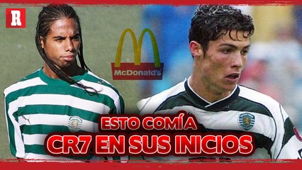 ¡Esto comía Cristiano Ronaldo en el 2001! Según su excompañero Fabio Paim