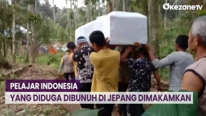 Jenazah Pelajar Indonesia yang Diduga Dibunuh di Jepang Dimakamkan di Padang Pariaman