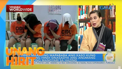 Kapuso sa Batas- Pagkamatay sa hazing | Unang Hirit