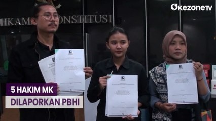 Скачать видео: PBHI Laporkan 5 Hakim MK Terkait Dugaan Pelanggaran Kode Etik Putusan Usia Capres Cawapres