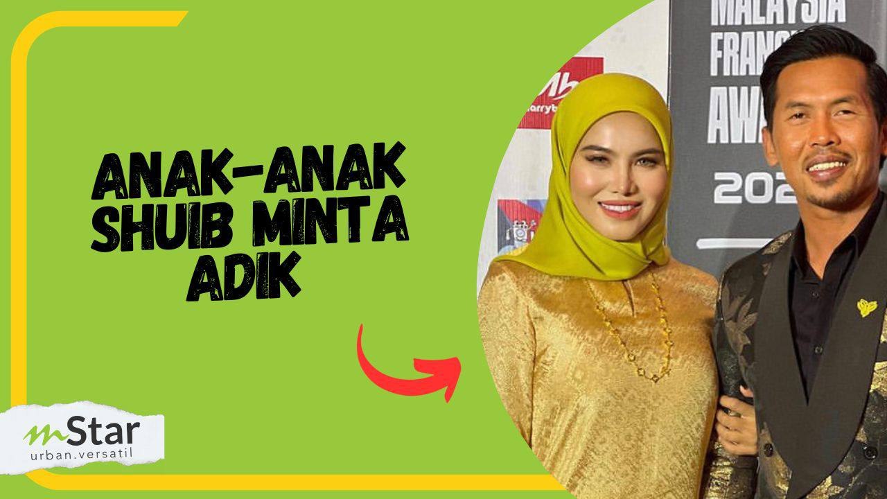 “Mummy, daddy pergilah buat adik” - Anak Shuib minta Watie cepat dapat baby