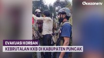 Beredar Video Satgas Damai Cartenz Evakuasi Korban Tewas dan Selamat Serangan KKB di Kabupaten Puncak