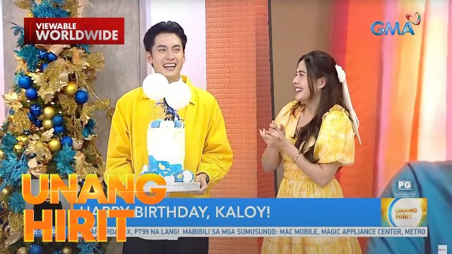 Happy Birthday, Morning Oppa Kaloy Tingcungco | Unang Hirit!