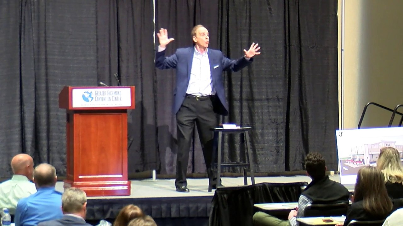 Kansas funny motivational speaker Charles Marshall
