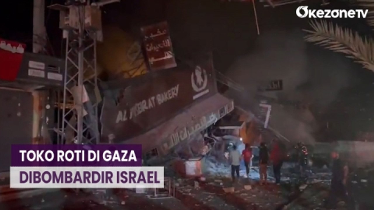 Israel Bom Toko Roti di Gaza, Puluhan Orang Tewas saat Antre Beli Makanan