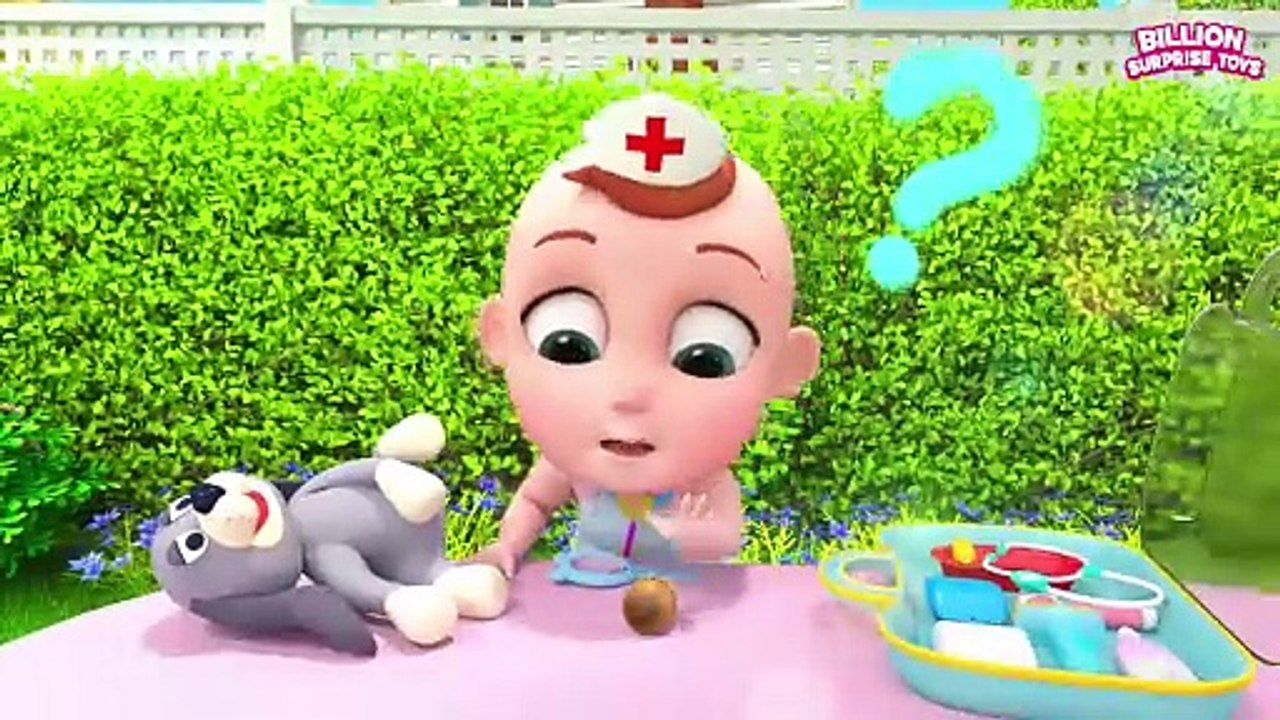Oops! A tiny squirrel got hurt, the Baby’s here to the rescue. BillionSurpriseToys Cartoon