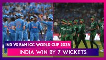 IND vs BAN ICC World Cup 2023 Stat Highlights: India Beat Bangladesh By Seven Wickets
