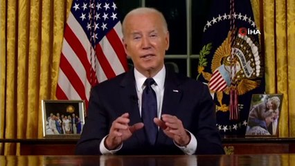 ABD Başkanı Joe Biden'dan İsrail ve Ukrayna'ya destek açıklaması