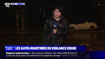 Les Alpes-Maritimes en vigilance rouge pluie-inondation