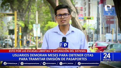 Download Video: Usuarios reportan demoras en obtención de citas para tramitar pasaportes