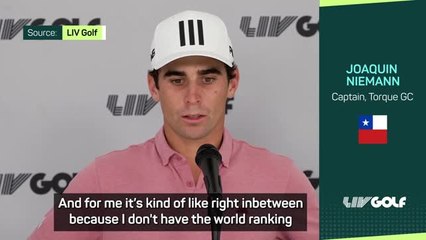 Niemann frustrated by LIV's ranking points fiasco