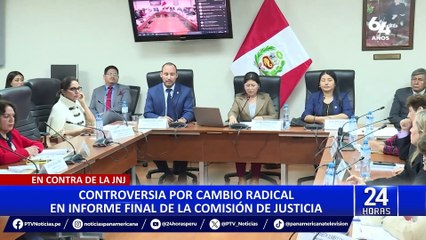 Ruth Luque califica de "golpe parlamentario" el informe final que plantea remoción de toda la JNJ