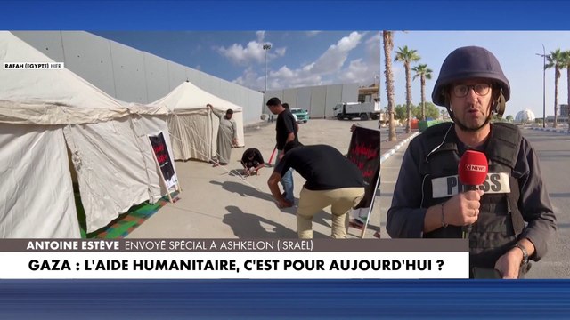 Gaza : l'aide humanitaire, c'est pour aujourd'hui ?