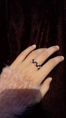 beaded Ring  #creativefatimaakram