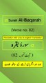 Surah Al-Baqarah Ayah/Verse/Ayat 82 Recitation (Arabic) with English and Urdu Translations
