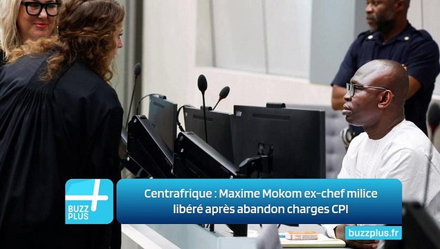 Centrafrique : Maxime Mokom ex-chef milice libéré après abandon charges CPI