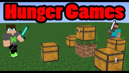 Minecraft Minigames Hunger Games (Açlık Oyunlari) - Oyunda Dayak Manyağı Olduk