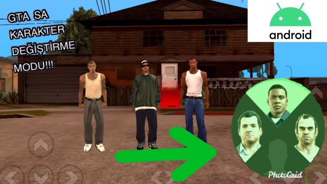 GTA SA Android Karakter Değiştirme Modu Kurulumu | GTA SA Android Mods