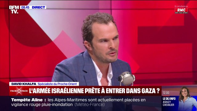 Israël/Hamas: Cette guerre sera sanglante parce qu'elle se déroulera en milieu urbain , estime David Khalfa, spécialiste du Moyen-Orient