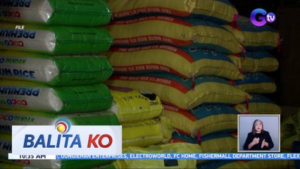 Grupong SINAG, nananawagan na ibalik ang P45/kilo price cap sa well-milled rice sa Nobyembre | BK