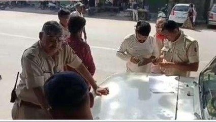 राजसमंद: वाहन चालकों के खिलाफ कार्रवाई, 50 वाहनों के काटे चालान