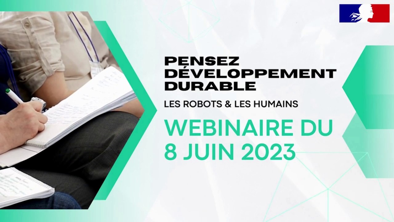 [Webinaire] 8 - Les robots et les humains "Pensez développement durable avec Jean-Philippe PAPILLON"