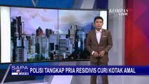 Polisi Tangkap Pria Residivis Pencurian Kotak Amal di Mampang Jakarta Selatan