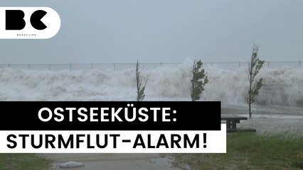 Sturmflut-Warnung für Ostseeküste