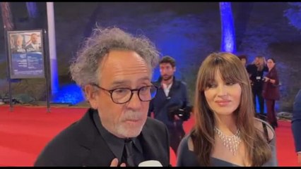 Festa di Roma, Tim Burton: Monica Bellucci e Diabolik?.... Fantastic!