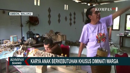 Karya Anak Berkebutuhan Khusus Asal  Sanggar Rumah Berkat Kehidupan Diminati Hingga Belanda