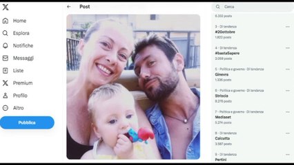 Meloni sui social: la mia relazione con Giambruno finisce qua