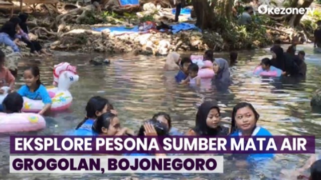 Serunya Berwisata Alam di Mata Air Grogolan, Bojonegoro